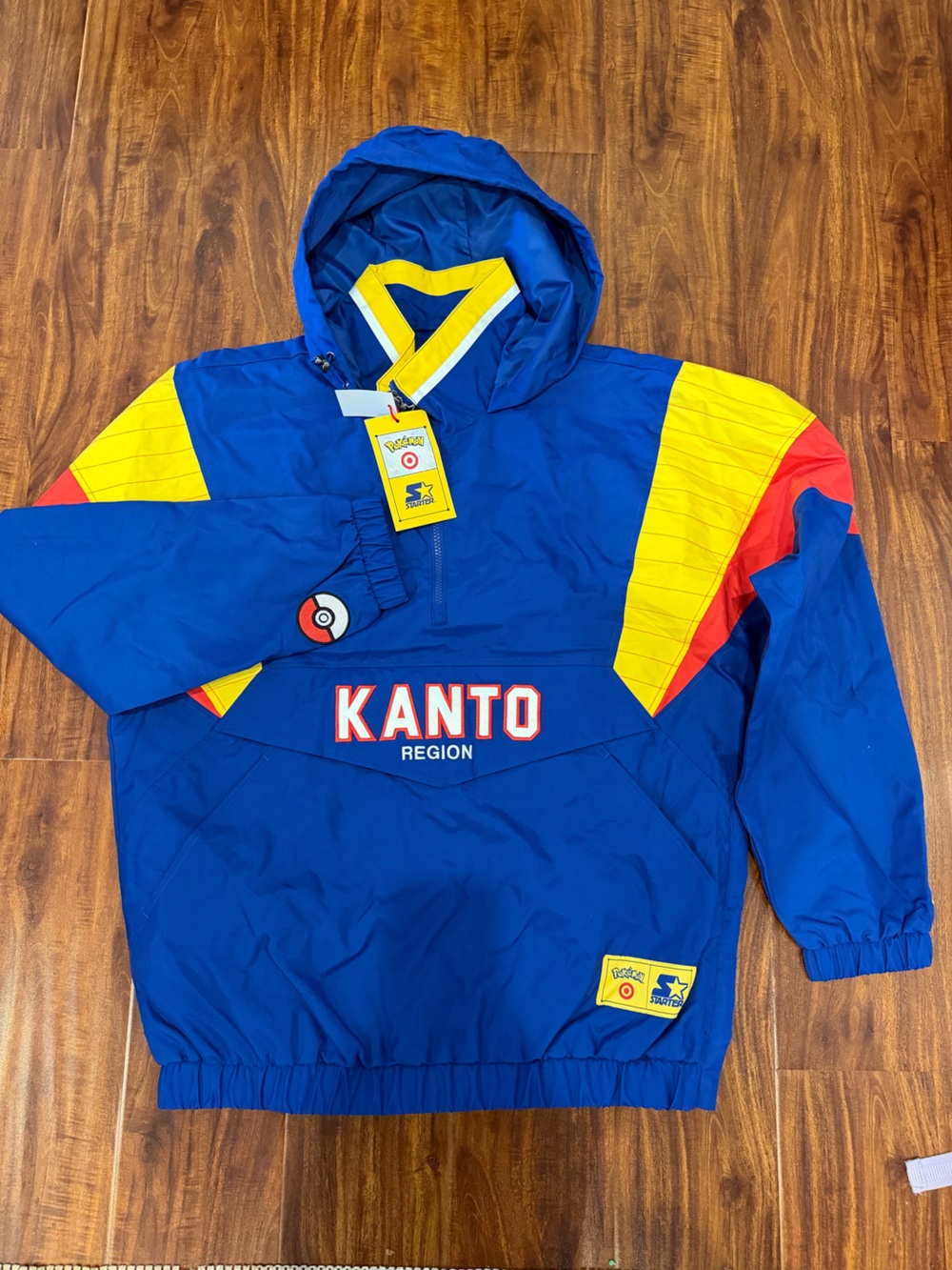 Pokémon Starter Pullover Jacket Blue - Pokémon x Target M